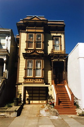 San Francisco - Victorianische Häuser