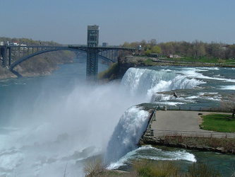 Rainbow-Bridge an den Niagarafällen
