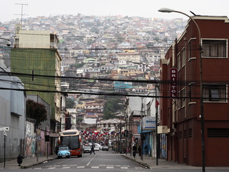 Valparaiso - Straßenschlucht