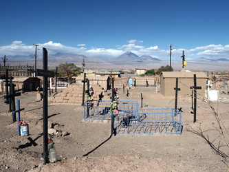 San Pedro de Atacama - Friedhof