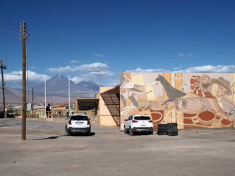 San Pedro de Atacama - Wandbild vor toller Kulisse