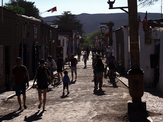 San Pedro de Atacama - Hauptstraße