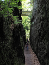 Oybin - Weg zum Kloster