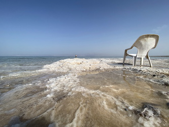Badespaß am Toten Meer