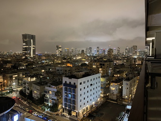 Tel Aviv am Abend