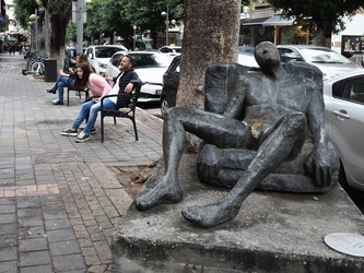 Skulptur in der Innenstadt