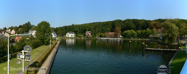 Woltersdorfer Schleuse Panoramablick