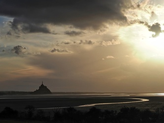 Le Mont-Saint-Michel - Kurz vor Sonnenuntergang