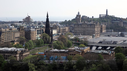 Edinburgh - Ausblick vom Edinburgh Castle