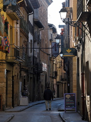 Olite - Calle rua del Mayor