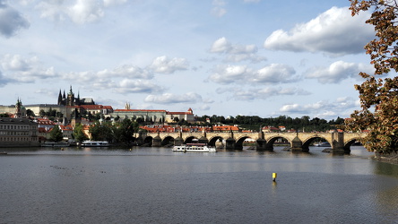 Karlsbrücke an der Moldau