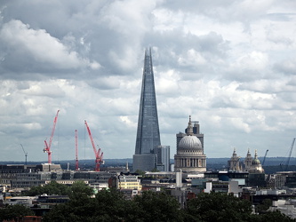 The Shard und St. Paul´s Cathedral