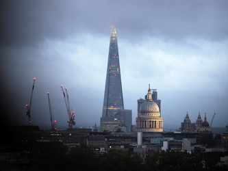 The Shard und St. Paul´s Cathedral 