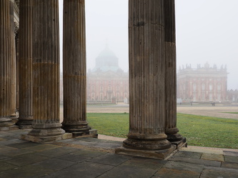 Potsdam - Kolonnaden am Neuen Palais