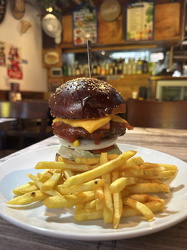 Mittagessen bei Tokyo Burger