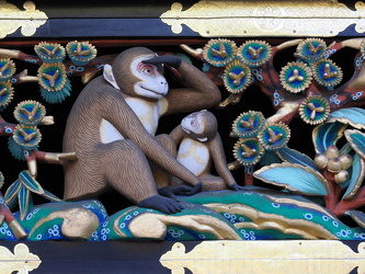 Holzornamente am Shinkyusha