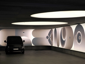 Moderne Tiefgarage