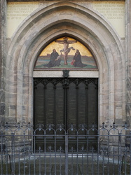 Lutherstadt Wittenberg - Thesentür an der Schlosskirche