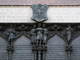 Lutherstadt Wittenberg - Schlosskirche - Detail der Thesentür