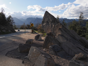 Erster Blick auf Estes Park