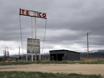 Altes Schild - Texaco