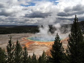 Grand Prismatic Spring Overlook