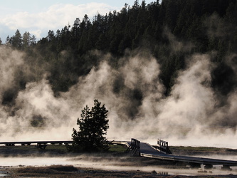 Hot Lake - Firehole Lake Drive