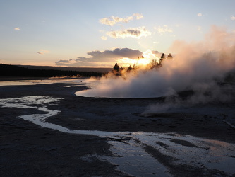 Hot Lake - Firehole Lake Drive