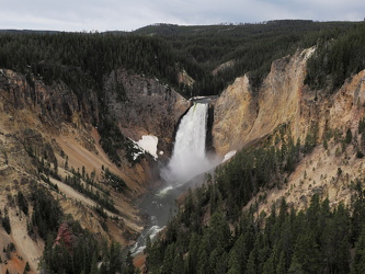 Canyon Lookout Point - Grand Canyon of the Yellowstone