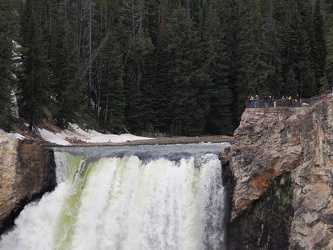 Red Rock Point - Lower Yellowstone Falls
