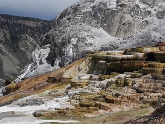 Mammoth Hot Springs Terraces