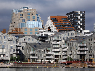 Ausblick von der Bispebroen Brücke
