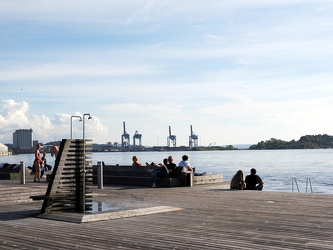 Öffentliches Schwimmbad Sørenga Sjøbad