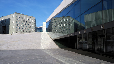 Opernhaus Oslo - Eingang