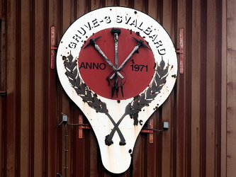 Gruve - 3 - Schild am Grubeneingang