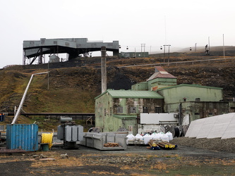 Kohleseilbahn-Zentrale und altes Kraftwerk