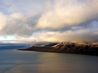 Küste im Abendlicht