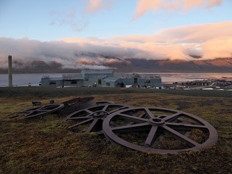Alte Industrie-Überbleibsel