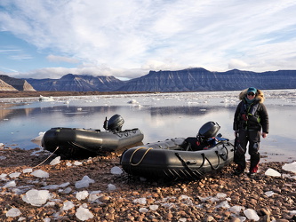 Landung auf Breviksøyene