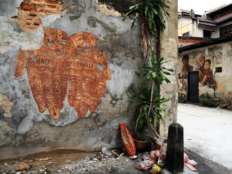 Mural Arts Lane - Happy Deepavali