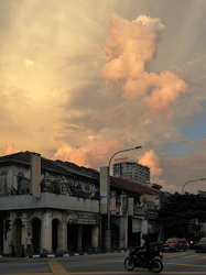 Gewitterwolken ziehen auf