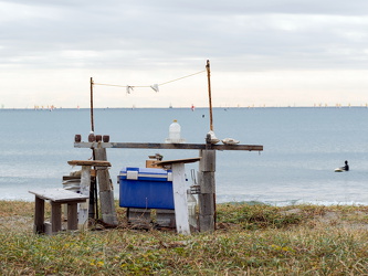 Plätzchen am Strand