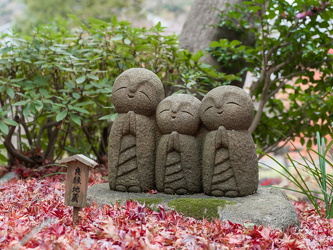 Hase-dera Tempel - Jizo-Statuen 