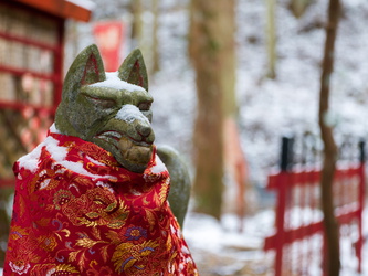 Inari-Statue