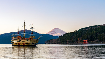 Lake Ashi - Blick auf den Mount Fuji
